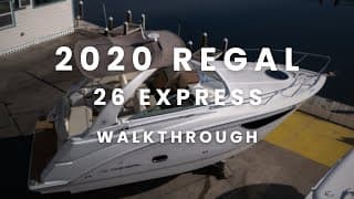 2020 Regal 26 Express Walkthrough